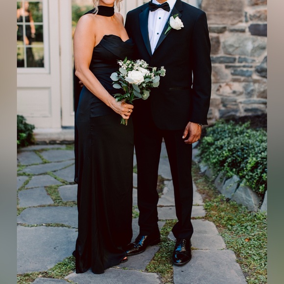 Azazie Dresses & Skirts - Azazie Elegant Black Wedding Dress